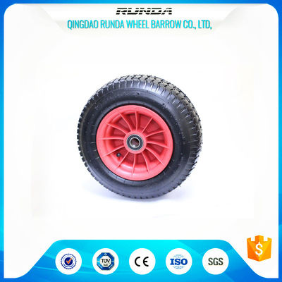 China El caucho neumático del grado de capa 4 rueda el cargamento plástico del borde 170KG del tamaño 16inches proveedor