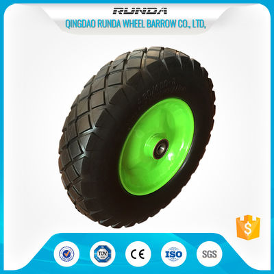 China Cargamento neumático del rodamiento de bolitas de la cubierta de Ubber de las ruedas de la carretilla resistente 150-300kg proveedor