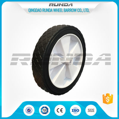 China Las ruedas de carro de goma del borde de los PP/eslabón giratorio ruedan 6&quot;” resistencia de desgaste del tamaño X1.5 proveedor
