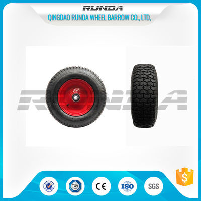 China El caucho resistente neumático rueda 16&quot;, el patinar anti de las ruedas de la carretilla del reemplazo proveedor